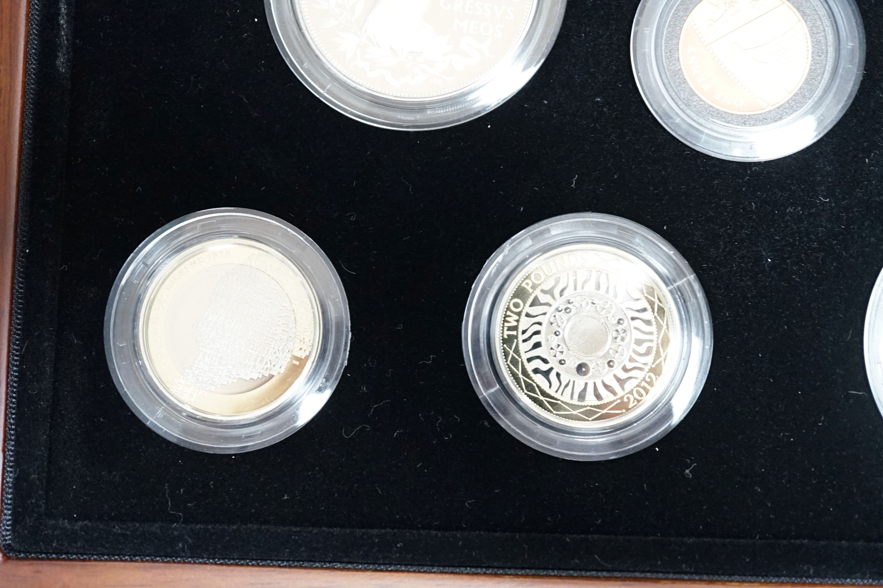 A 2012 UK premium proof coin collection